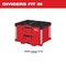 Milwaukee Tool Packout Drawer Divider Kit for 2-Drawer Tool Box, Plastic, 12-1/2 in L x 16-5/16 in W x 5 in H 48-22-8472 - alternate 3