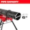 Milwaukee Tool Adjustable Tripod Chain Vise, 1/8 in to 6 in Pipes, 49-1/2 in Max H, Foldable 48-22-8690 - alternate 4