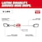 Milwaukee Tool Nylon; Stainless Steel 5Lbs 50" Retractable Tool Lanyard, 1.023" Length, 5 lb Weight Capacity 48-22-8825 - alternate 9