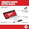 Milwaukee Tool 3/8 in Drive Socket Wrench Set Metric 12 Pieces 10 mm to 19 mm , Chrome 48-22-9001 - alternate 4