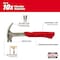 Milwaukee Tool 12oz Smooth Face Hybrid Claw Finish Hammer 48-22-9019 - alternate 4