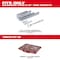 Milwaukee Tool 47 pc. 1/2 in. Drive SAE and Metric Ratchet and Socket Trays for PACKOUT Low-Profile Organizer 48-22-9487T - alternate 3