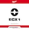Milwaukee Tool SHOCKWAVE 2" Impact ECX 1 Power Bits (25PK) 48-32-4144 - alternate 2