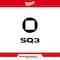 Milwaukee Tool SHOCKWAVE 6" Impact Square Recess No. 3 Power Bits (10 Pk) 48-32-4216 - alternate 2