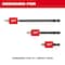 Milwaukee Tool 3 pc. SHOCKWAVE Impact Duty Magnetic Attachment and 2 in. Phillips No 2 Power Bit Set 48-32-4550 - alternate 7