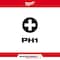 Milwaukee Tool 3-1/2 in. Phillips No 1 SHOCKWAVE Impact Duty Power Bit (5 pk) 48-32-4565 - alternate 3