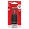 Milwaukee Tool 3-1/2 in. Phillips No 1 SHOCKWAVE Impact Duty Power Bit (5 pk) 48-32-4565 - alternate 6