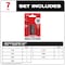 Milwaukee Tool SHOCKWAVE Torx 1 in Insert Bit Set - 7PC 48-32-4615 - alternate 7