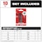 Milwaukee Tool SHOCKWAVE Torx Security Insert Bit Set - 10PC 48-32-4618 - alternate 6