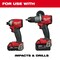 Milwaukee Tool Specialty Wood Screws SHOCKWAVE Impact 2" Power Bits (2 pk) 48-32-4648