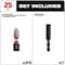 Milwaukee Tool SHOCKWAVE 2.36" Magnetic Bit Tip Holder w/Impact Phil No. 2 Insert Bits, 25PK 48-32-5009 - alternate 8