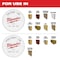 Milwaukee Tool Circular Saw Two-Pack Wood Cutting Blades 10" 40T + 60T 48-40-1036 - alternate 6