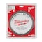 Milwaukee Tool 8 in Thin Metal & Stainless Cutting Circular Saw Blade (5/8 in Arbor) 48-40-4520 - alternate 7