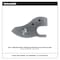 Milwaukee Tool Replacement Blade For Pruning Shears, Steel 3 in L Blade, 3 in Tool L 48-44-2769 - alternate 6