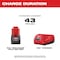 Milwaukee Tool M12 REDLITHIUM XC4.0 Starter Kit 48-59-2440 - alternate 5