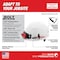 Milwaukee Tool BOLT White Front Brim Hard Hat w/6pt Ratcheting Suspension - Type 1, Class E 48-73-1120 - alternate 7