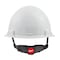 Milwaukee Tool BOLT White Front Brim Hard Hat w/6pt Ratcheting Suspension - Type 1, Class E 48-73-1120 - alternate 2