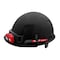 Milwaukee Tool BOLT Black Front Brim Hard Hat w/6pt Ratcheting Suspension - Type 1, Class E 48-73-1130 - alternate 3