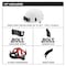Milwaukee Tool BOLT White Front Brim Vented Hard Hat w/6pt Ratcheting Suspension - Type 1, Class C 48-73-1220 - alternate 6