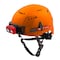 Milwaukee Tool BOLT Orange Vented Safety Helmet - Type 2, Class C 48-73-1312 - alternate 8