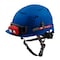 Milwaukee Tool BOLT Blue Front Brim Vented Safety Helmet - Type 2, Class C 48-73-1324 - alternate 2