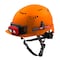Milwaukee Tool BOLT Orange Front Brim Vented Safety Helmet - Type 2, Class C 48-73-1332 - alternate 7