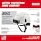 Milwaukee Tool BOLT Gray Vented Helmet with BOLT - Class C 48-73-1334 - alternate 6