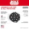 Milwaukee Tool BOLT Green Front Brim Vented Safety Helmet with IMPACT ARMOR Liner - Type 2, Class C 48-73-1370 - alternate 8