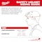 Milwaukee Tool BOLT Gray Front Brim Safety Helmet with IMPACT ARMOR Liner - Type 2, Class E 48-73-1381 - alternate 10