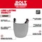 Milwaukee Tool BOLT Full Face Shield - Gray Dual Coat Lens (Compatible with Milwaukee Safety Helmet (No Brim)) 48-73-1426 - alternate 2