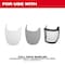 Milwaukee Tool BOLT Full Face Shield Mount Replacement (No Brim Helmet Only), Black 48-73-1449 - alternate 3