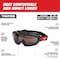 Milwaukee Tool Safety Goggles, Black Lens, Anti-Fog & Anti-Scratch, Direct Vent, Rubber Gasket, TPV Frame 48-73-2063 - alternate 4