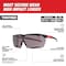 Milwaukee Tool Safety Glasses Anti-Fog &  Anti-Scratch, Black Lens, Half-Frame, OTG-Wraparound 48-73-2075 - alternate 3