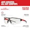 Milwaukee Tool Not Applicable Reader Safety Glasses, Black Wraparound Frame, 1.0 Diopter, Clear Lens, Universal 48-73-2201 - alternate 5