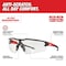 Milwaukee Tool Not Applicable Reader Safety Glasses, Black Wraparound Frame, 2.0 Diopter, Clear Lens, Universal 48-73-2205 - alternate 4