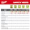 Milwaukee Tool Class 2 High Visibility Yellow Mesh One Pocket Safety Vest - L/XL 48-73-2242 - alternate 8