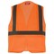 Milwaukee Tool Class 2 High Visibility Orange Mesh One Pocket Safety Vest - L/XL 48-73-2246 - alternate 5