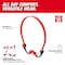Milwaukee Tool Reusable Foam Banded Ear Plugs, Bullet Shape, 25 dB, Red 48-73-3201 - alternate 8