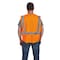 Milwaukee Tool Class 2 High Visibility Orange  Safety Vest - S/M 48-73-5031 - alternate 9
