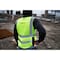 Milwaukee Tool Class 2 High Visibility Yellow Performance Safety Vest - S/M 48-73-5041 - alternate 6