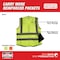 Milwaukee Tool Class 2 High Visibility Yellow Performance Safety Vest - S/M 48-73-5041 - alternate 11