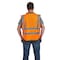 Milwaukee Tool Class 2 High Visibility Orange Performance Safety Vest - S/M 48-73-5051 - alternate 6