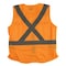 Milwaukee Tool Class 2 High Visibility Orange  Safety Vest - S/M (CSA) 48-73-5071 - alternate 3