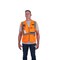 Milwaukee Tool Class 2 High Visibility Orange Mesh Safety Vest - Small/Medium 48-73-5115 - alternate 7