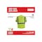 Milwaukee Tool Class 3 High Visibility Yellow Mesh Safety Vest - Small/Medium 48-73-5131 - alternate 5
