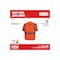 Milwaukee Tool Class 3 High Visibility Orange Mesh Safety Vest - Small/Medium 48-73-5135 - alternate 10
