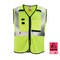 Milwaukee Tool AR/FR Cat.1 High Visibility Vest S/M Class 2 U Back, , Zipper 10 Pockets, 2 Mic Tab, No 48-73-5201 - alternate 6