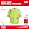Milwaukee Tool AR/FR Cat.1 High Visibility Vest w/Sleeves S, M Class 3 U Back, , Zipper 10 Pockets, 2 Mic Tab, No 48-73-5221 - alternate 9