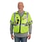 Milwaukee Tool AR/FR Cat.1 High Visibility Vest w/Sleeves 4XL, 5XL Class 3 U Back, , Zipper 10 Pockets, 2 Mic Tab 48-73-5224 - alternate 2