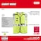 Milwaukee Tool AR/FR Cat.1 High Visibility Vest 2XL/3XL Class 2 U Back, , Hook-and-Loop 10 Pockets, 2 Mic Tab, No 48-73-5303 - alternate 3